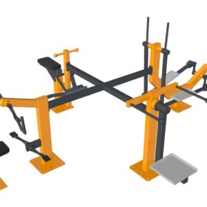 Waffa Junior Square 4-Station